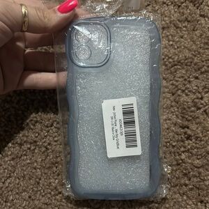 Light blue clear  Protective Phone Case iPhone 11